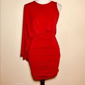 BCBG Venus Draped Cocktail dress